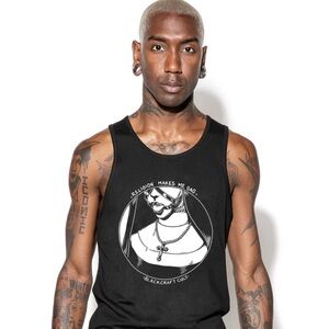 Blackcraft Cult Unisex Religion Makes Me Gag Tank